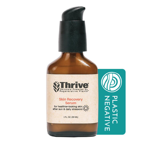 Picture of Thrive Natural Bakuchiol Serum for Face - Healthier Retinol Alternative with Hyaluronic Acid - Collagen Boosting Face Serum for Brighter and Firmer Skin - Vegan, Made in USA