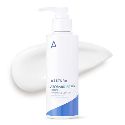 Picture of AESTURA ATOBARRIER365 CERAMIDE LOTION | Lightweight Face Moisturizer for Normal to Dry Skin for Men and Women | 5.07 oz, 150ml