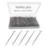 Picture of 240 Pcs 2.2 inch Hair Bobby Pins Silver, Super Grip Silver Hair Clips with Box, YINGFENG Reusable Non Slip Hair Pins, This Premium Bobby Pin for Women, Girls and Kids, Suitable for All Hair Types