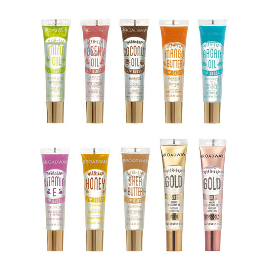 Picture of Broadway Vita-Lip Clear Lip Gloss 0.47oz/14ml (10 PCS SET)