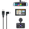 Picture of YQMAJIM Charging Cable for Dash Cam,6.5 Ft Mini USB Dash Camera Mirror Dash Cam GPS Power Cord,Fit Garmin,CHORTAU,TOGUARD,Crosstour,Rexing V1/V1P,Vantrue N1/N2 Pro,GOODTS,Pruveeo,etc