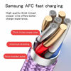 Picture of Benicabe USB Type C Cable Fast Charging [2-Pack 6FT] - for Galaxy S10 Charger, S8 S9 S10e, USB to USB C Adaptive Charging Cable for Samsung Galaxy S10 S9 S8 S20 Plus, Note 8 9 10 20 (Lilac Purple)