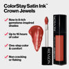 Picture of Revlon ColorStay Satin Ink Crown Jewels Liquid Lipstick, Longlasting & Waterproof Lipcolor, Moisturizing Creamy Formula Infused with Black Currant Seed Oil, 033 Queen of Quartz, 0.17 fl oz.