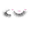 Picture of Natural Lashes Wispies Eyelashes Fluffy Strip False Eyelashes Natural Look Lashes that Look Like Extensions Cat Eye Eyelashes Clear Band 8 Pairs ALICROWN