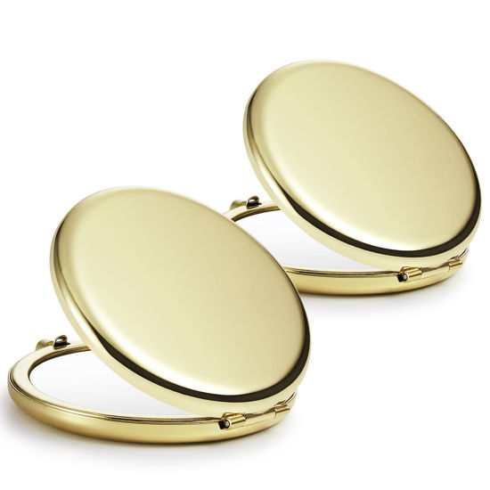Buy Scarlet Line Professional Small Double Sided Foldable Purse Mirror for  Women Round Magnifying Hand Mirror for Makeup Handy Compact Design Travel  Mirror Online at Best Prices in India - JioMart.