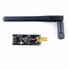 Picture of HiLetgo 2pcs NRF24L01+PA+LNA Wireless Transceiver RF Transceiver Module with SMA Antenna 2.4G 1100m