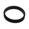 Picture of Seamless Focus Gear Ring for 67-74mm Diameter Lens Follow Focus Ring Standard 0.8 Mod 360° Rotation Focus Gear Video Camera Lens Accessories Black