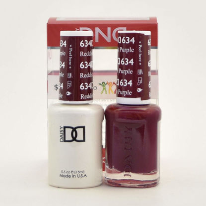 Picture of DND Gel and Matching Polish #634 Reddish Purple