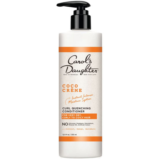 Picture of Carol’s Daughter Coco Creme Curl Quenching Conditioner for Very Dry Hair, with Coconut Oil, Paraben Free Hair Conditioner for Curly Hair, 12 oz