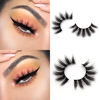 Picture of Veleasha Lashes 10 Pairs Natural Fluffy False Eyelashes Soft Wispy Lashes 3D Faux Mink Lashes Pack | V07