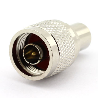 Picture of DGZZI 2-Pack FME Male to N Male RF Coaxial Adapter FME to N Coax Jack Connector