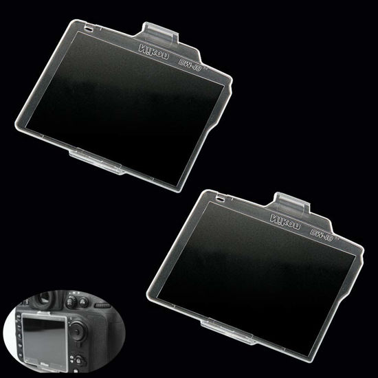 Picture of Fire Rock LCD Screen Cover Protector Replace BM-10 for Nikon D90 DSLR Camera，Screen Protector for Nikon d90 Replace BM-10 bm10 (2 Pack)