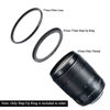 Picture of 67mm-77mm Lens-Filter Step Up Adapter Ring, 67mm Lens to 77mm Filter, Hood, Lens Converter and Other Accessories(2 Packs), Fire Rock Aviation Aluminum Alloy Ring