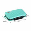 Picture of LYNCA Memory Card Case Holder, Memory Card Hard Protector Case Professional Water-Resistant Anti-Shock Compact Camera Card Hard Storage Box for 8 SD Cards 4 CF Cards 12 Micro SD/TF Cards (Green)