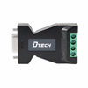 Picture of DTECH RS232 to RS485 Converter Serial Adapter with 4 Position Terminal Block for Long Haul Data Communication Supports 600W Anti-Surge