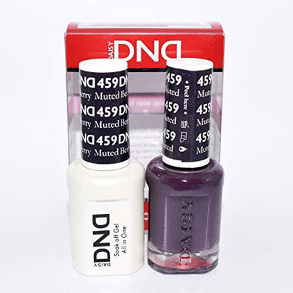Picture of DNDDuo Gel (Gel & Matching Polish) Spring Set 459 - Muted Berry