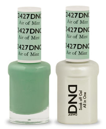 Picture of DND Soak Off Gel Polish Dual Matching Color Set 427, Air of Mint