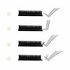 Picture of Rapid Volume Eyelash Extension 0.07 C Curl 8mm Easy Fan Rapid Blooming Lashes 3D 4D 5D 6D 10D 20D