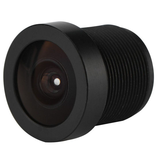 Picture of 2.1mm Camera Lens, 150° Wide Angle HD IP Camera CCTV Lens for 1/3'' & 1/4'' CCD Chips Support Night Vision, 24-Hour Protection for Security Surveillance