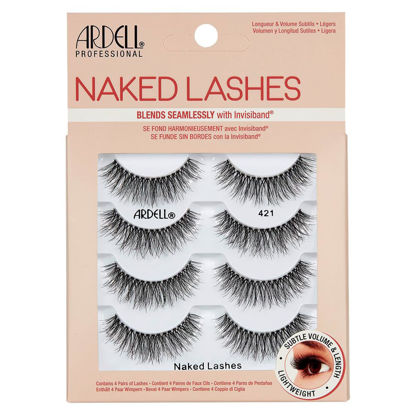 Picture of Ardell Strip Lashes Naked Lashes #421, 4 Pairs x 1-Pack