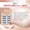 Picture of Ardell Strip Lashes Naked Lashes #421, 4 Pairs x 1-Pack