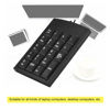 Picture of USB Wired Laptop Numeric Keypad Portable Mini USB Deskstop Number Pad for Windows XP, for Windows 7/8 / 9/10, for Linux, for Android, for iOS