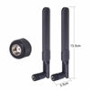 Picture of Bingfu Dual Band WiFi 2.4GHz 5GHz 5.8GHz 8dBi RP-SMA Male Antenna & 20cm 8 inch U.FL IPX IPEX MHF4 to RP-SMA Female Extension Cable 2-Pack for M.2 NGFF Intel Wireless Network Card WiFi Adapter Laptop