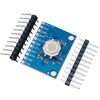 Picture of DKARDU 2.5V~5.25V BlackBerry Trackball Breakout Board Module ICSH044A ICSTATION with Replacement Trackball and Ring Dupont Cable