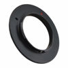 Picture of 49mm to m4/3 Macro Lens Reverse Ring Compatible with for Panasonic G1 G2 G3 G5 G9 GH1GF2 GF3 GF5 GF6 GF7 GF8 GM5 GX1 GX2 GX7 G90 G91 Camera,with 49mm Filter Thread Lens.Macro Shoot(49mm-m4/3)