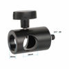 Picture of CAMVATE 16mm Light Pole Stand Head Mount with 1/4"-20 Thread Screw Adapter - 2296