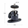 Picture of CAMVATE 1/4"-20 Mini Ball Head with Ceiling Mount for CCTV & Video Wall Monitors Mount - 1991