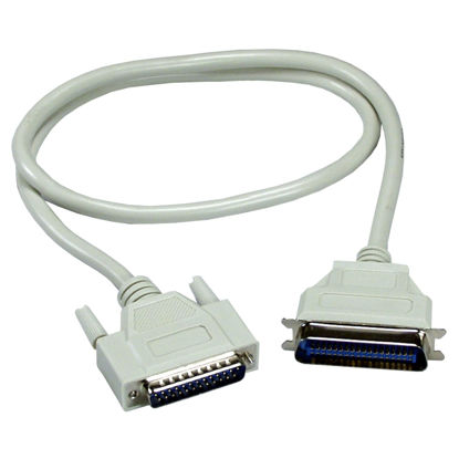 Picture of QVS Bi-Directional 15 Feet Parallel Printer Cable