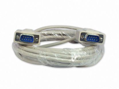 Picture of Your Cable Store 15 Foot DB9 9 Pin Serial Port Cable Male/Male RS232