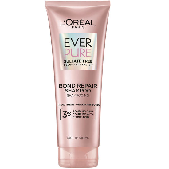 Picture of L’Oréal Paris EverPure Bonding Shampoo for Color-Treated Hair, 6.8 Ounce