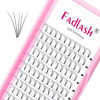 Picture of Lash Extension 3D 4D 5D 6D Premade Fans Eyelash Extensions Short Stem Premade Lash Extensions Fans Volume Lash Extensions by FADLASH (5D-0.07-D, 17mm)