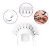 Picture of Lash Extension 3D 4D 5D 6D Premade Fans Eyelash Extensions Short Stem Premade Lash Extensions Fans Volume Lash Extensions by FADLASH (5D-0.07-D, 17mm)