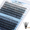 Picture of Individual Lashes Large Tray 240pcs 0.07mm 30D+40D D Curl Mix 8-16mm Inidividual Lashes Cluster Soft&Natural Cluster Lashes Mink Lash Cluster Mixed Tray False Eyelashes By GEMERRY(30D/40D-D, 8-16 Mix)