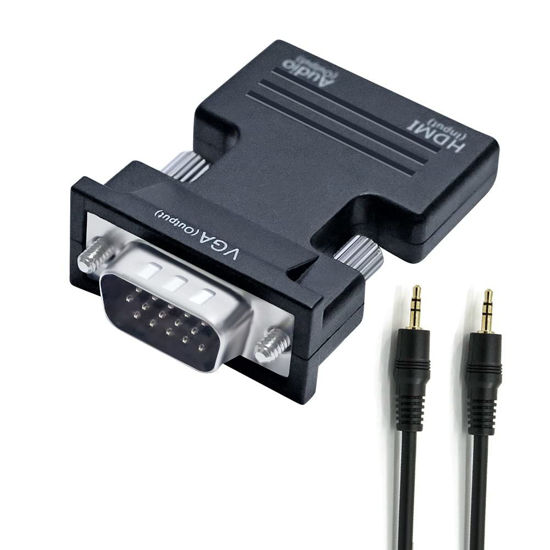 HDMI to VGA Cable, HDMI to VGA Converter with Audio, India