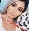 Picture of Veleasha Fake Eyelashes Natural Look 3D Faux Mink Lashes Cat Eye Lashes 18mm 10 Pairs Eyelashes Pack Reusable Handmade Wispy Lashes for Makeup | V52