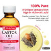 Picture of De La Cruz Castor Oil - 100% Pure Expeller Pressed Castor Oil for Nourishing Skin, Hair, Eyelashes, and Eyebrows - Natural Laxative USP Grade, 2 FL Oz (2 Bottles)