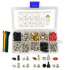 Picture of 360PCS Personal Computer Screws Standoffs Assortment Kit for Hard Drive Computer Case Motherboard Fan Power Graphics