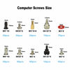 Picture of 360PCS Personal Computer Screws Standoffs Assortment Kit for Hard Drive Computer Case Motherboard Fan Power Graphics