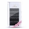 Picture of LANKIZ Eyelash Extensions Individual Lashes 0.2mm D Curl 11mm Mink Eyelash Extension Supplies 8-15mm Classic Lash Extensions Professional