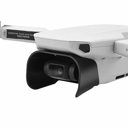 Picture of HeiyRC 2 in 1 Lens Cap Sun Hood Shade for DJI Mavic Mni,Mini 2 Drone Camera Cover Protective Accessory
