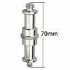 Picture of XINJUE lamp Holder Stud, 1/4 to 3/8 External Thread Stud (Nickel-Plated Aluminum Alloy), Used for Studio lamp Holder, Ball Head, Wireless Flash Receiver, hot Shoe/Cold Shoe Adapter