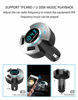 Picture of Bluetooth FM Transmitter Wireless Radio Adapter Car Kit with Dual USB Charging Car Charger MP3 Player Support TF Card & USB Disk