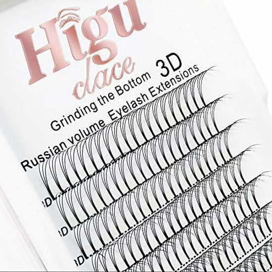 Picture of 5D Russian Volume Eyelash Extensions 0.07 D Curl 13mm Short Premade Fans Lash|8-15mm 3D 4D 5D 6D C/D Curl 0.07/0.10mm|