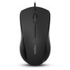 Picture of RAPOO N1600 3-Button Quiet Wired Mouse, 1000DPI Optical Mouse, Quiet Button, Ergonomic Shape, for Desktop Computers Laptops, Matte Black