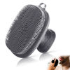 Picture of Silicone Face Scrubber for Men Facial Cleansing Brush Silicone Face Wash Brush Manual Waterproof Cleansing Skin Care Face Brushes for Cleansing and Exfoliating (Gray)