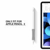 Picture of 3 Pack Grey iPencil Grips Case Cover Ergonomic Silicone Sleeve Holder Compatible with Apple Pencil 2nd Generation, iPad Pro 11 12.9 inch 2018